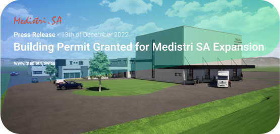 Building Permit Granted for Medistri SA Expansion